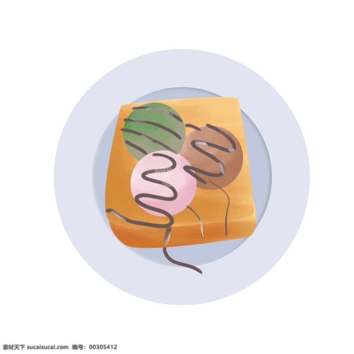 美味 小吃 甜點 插畫 美味的甜點 卡通插畫 小吃插畫 美食插畫 食物插畫 食品插畫 好吃的甜點