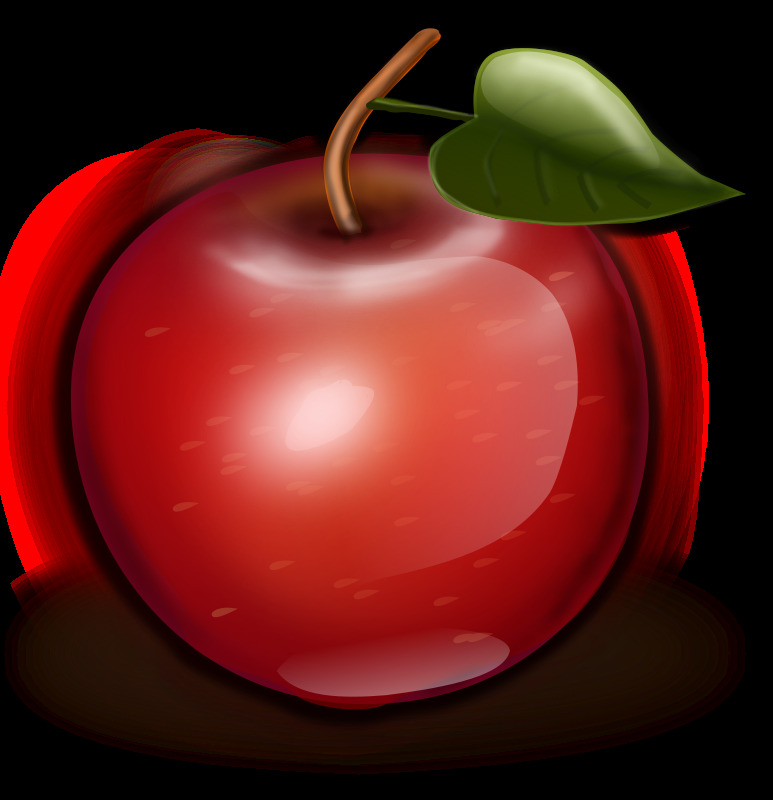 红苹果ii 红色 红苹果 苹果 红苹果图片 免费 载体 自由 向量 红苹果自由 红苹果图形 黑色