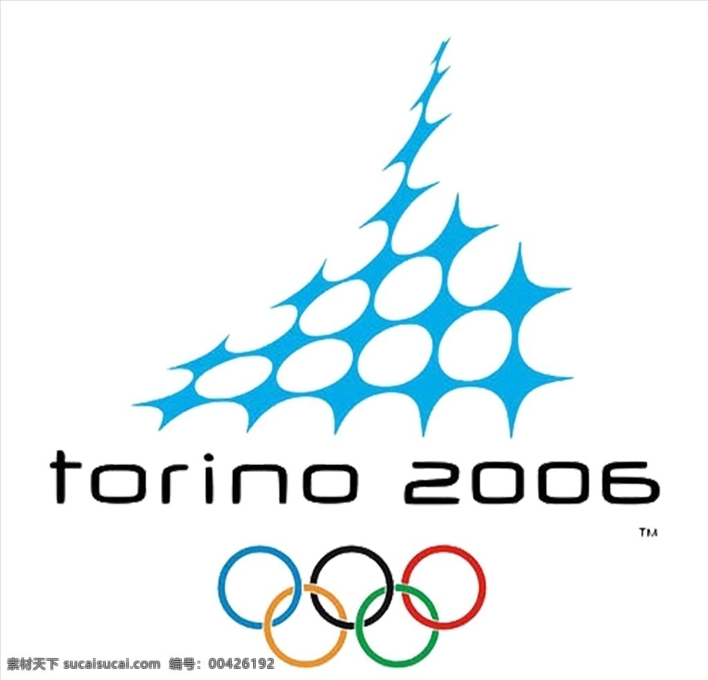 2006 年第 二 十 届 冬奥会 会徽 奥运会 冬季 比赛 标识 标志图标 公共标识标志