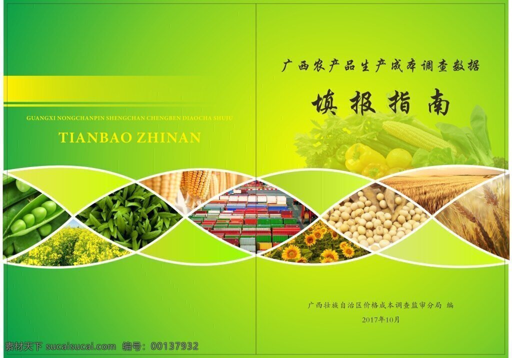 农产品 生产 成本 调查 数据 填报 指南 封面 封面设计 农产品封面 汇编封面 汇编 成本调查 成本调查封面