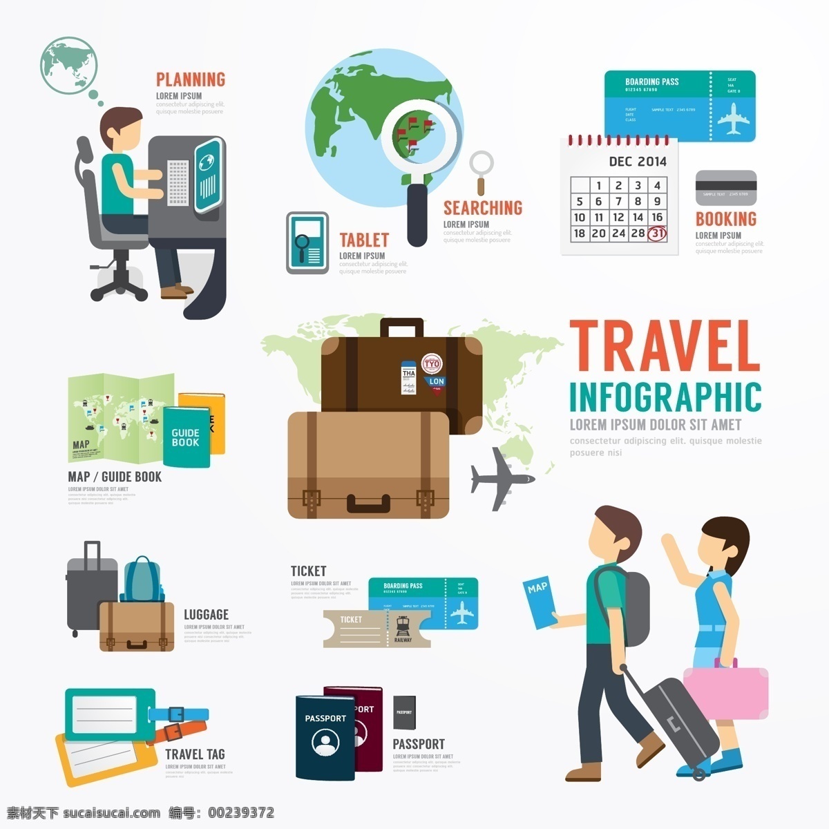 旅游 主题 元素 格式 旅行 信息图表 旅游计划 电脑 矢量 高清图片