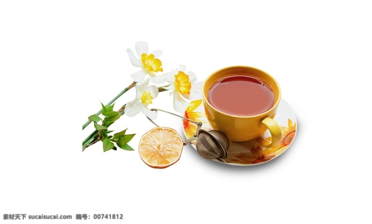 茶道 鮮花 裝飾 茶杯 點心 茶香