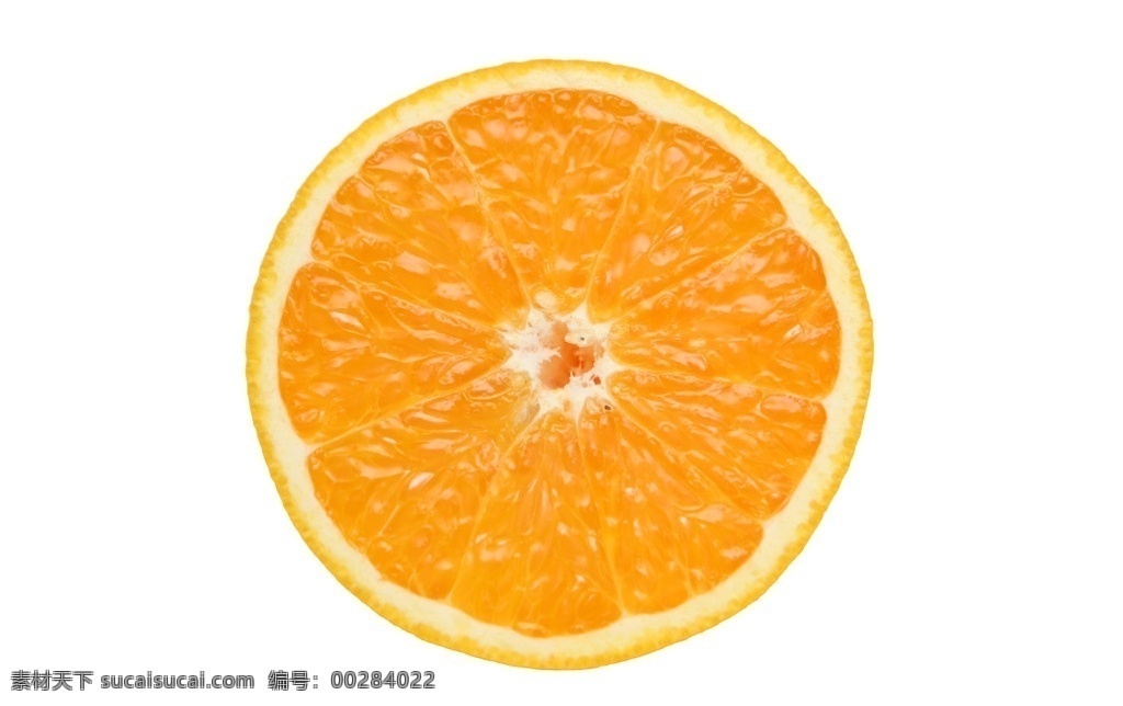 橙子蔬果 橙子 水果 切开 白背景 橘子 桔子 生物世界
