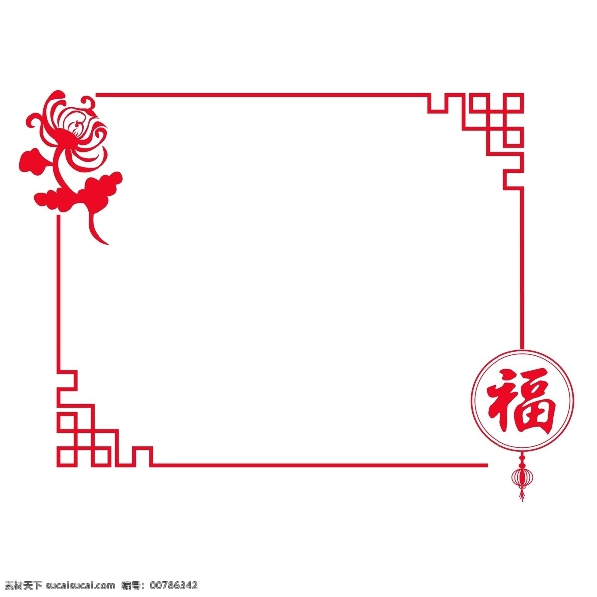 2019 猪年 春节 元素 剪纸 风 海报 边框 新年 农历新年 矢量图 剪纸风格 banner