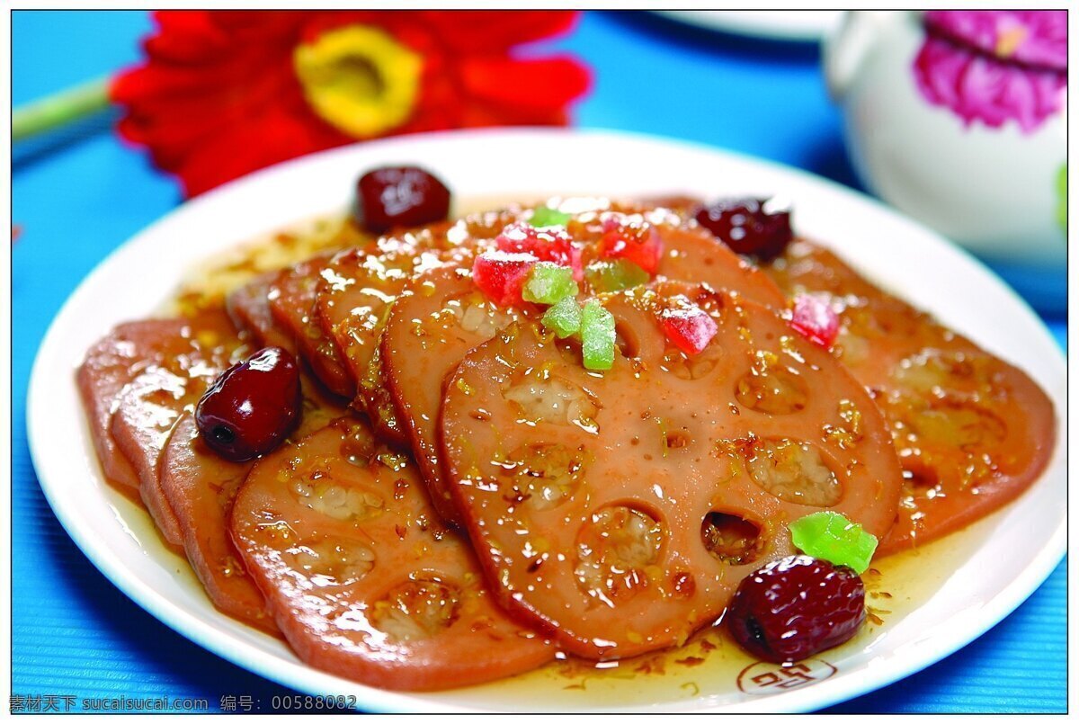秘制糯米藕 美食攝影 傳統(tǒng)菜 家常菜 傳統(tǒng)美食 菜 餐飲美食