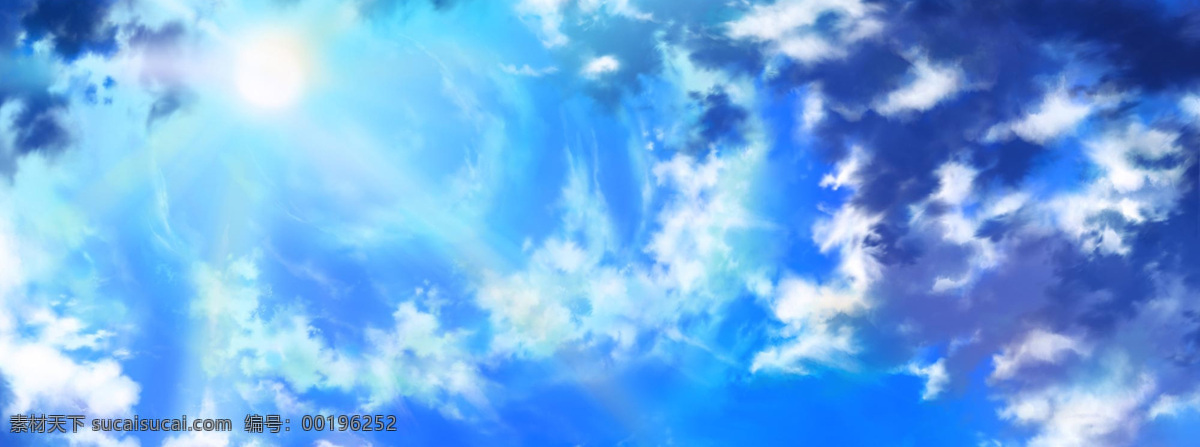 冬季 雪景 唯美 背景 banner 藍(lán)色