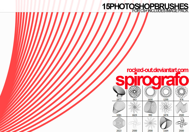 spirogr ps筆刷