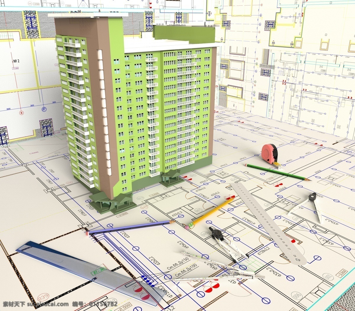 建筑模型 施工 圖紙 高清 別墅 民宅 cad圖紙 圓規(guī) 鉛筆 直尺 建筑物 住宅 辦公樓 卷尺 建筑圖紙 樓房 施工圖 建筑設(shè)計(jì) 環(huán)境家居 白色