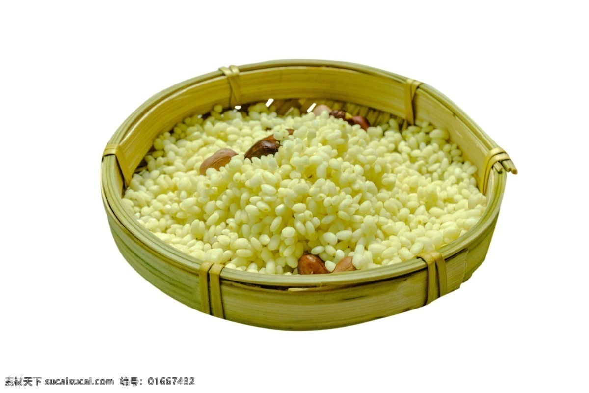 一筐江米 花生 江米 食品