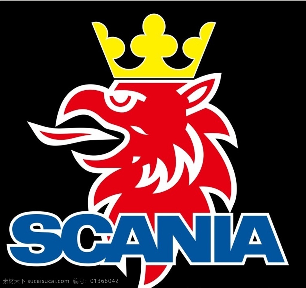 斯堪尼亚图片 scania 重型卡车 卡车 巴士 公交 鹰 皇冠 企业logo