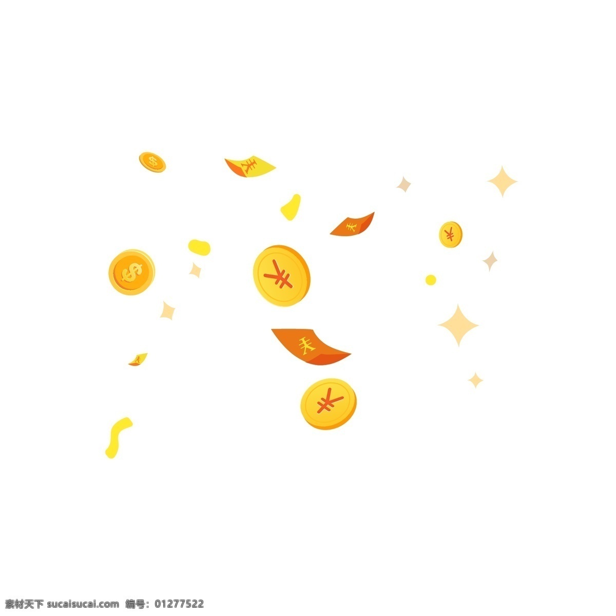 金幣元素 金幣 紅包元素 紅包金幣 元寶 紅包 06元素 底紋邊框 其他素材