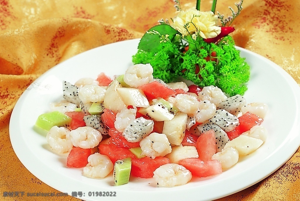 水果蝦仁 蝦仁 水果 海鮮 新鮮 貝類 健康 美食 大蝦 背景 美味 飲食 開胃菜 餐飲美食 傳統(tǒng)美食
