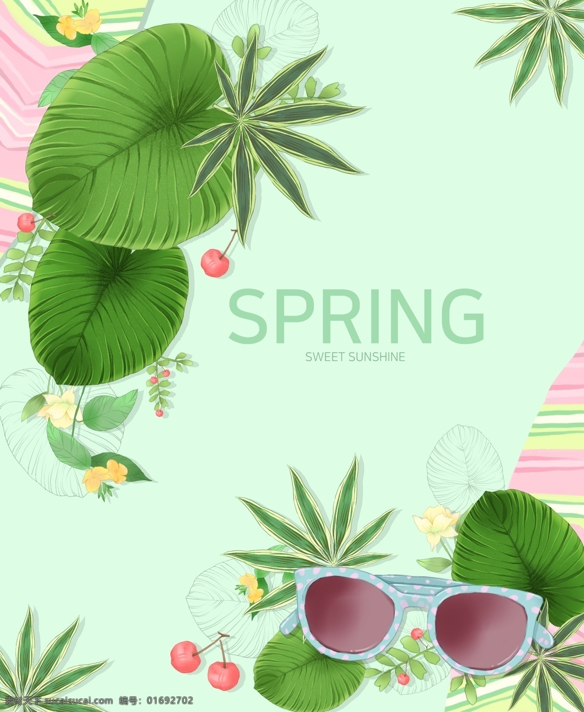 春季 你好春天 春天海報(bào) 春季海報(bào) 春天你好 春天插畫 春天卡通 春天畫 春季插畫 春天活動 春季活動 春天活動海報(bào) 春天背景 春天頁面 春季上新 春季旅游 春天旅游 春天廣告 春季廣告 春季吊旗 春天吊旗 春天宣傳 春季宣傳 春季首頁 春季活動首頁 綠色春天 綠葉 墨鏡 太陽鏡 夏季