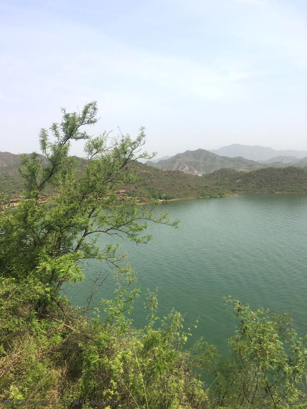 河北 易縣 水庫 高山 湖水 易水湖 小桂林 青山 旅游景點 旅游攝影 國內(nèi)旅游