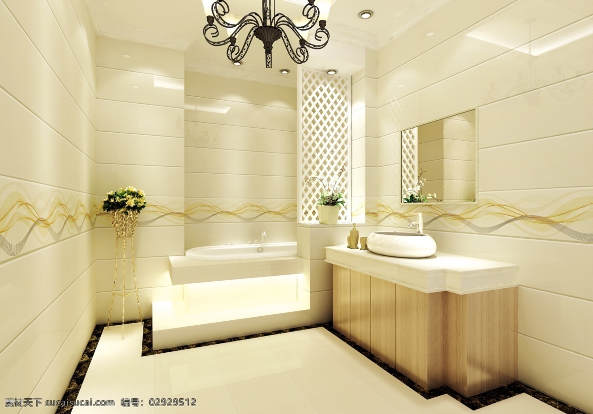 洗手間 衛(wèi)生間 衛(wèi)浴 效果圖 3d效果圖 3d設(shè)計(jì) 3d作品 黃色