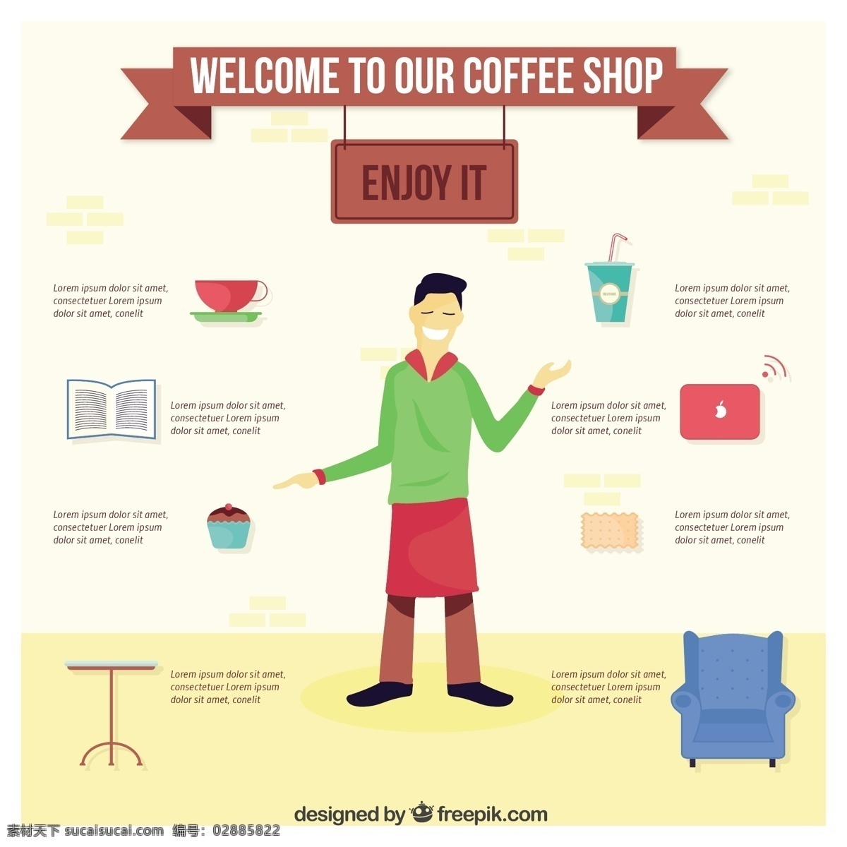 咖啡店 信息 圖表 信息圖表 咖啡 時(shí)間軸 圖形 飲料 繪圖 平面 流程 數(shù)據(jù)