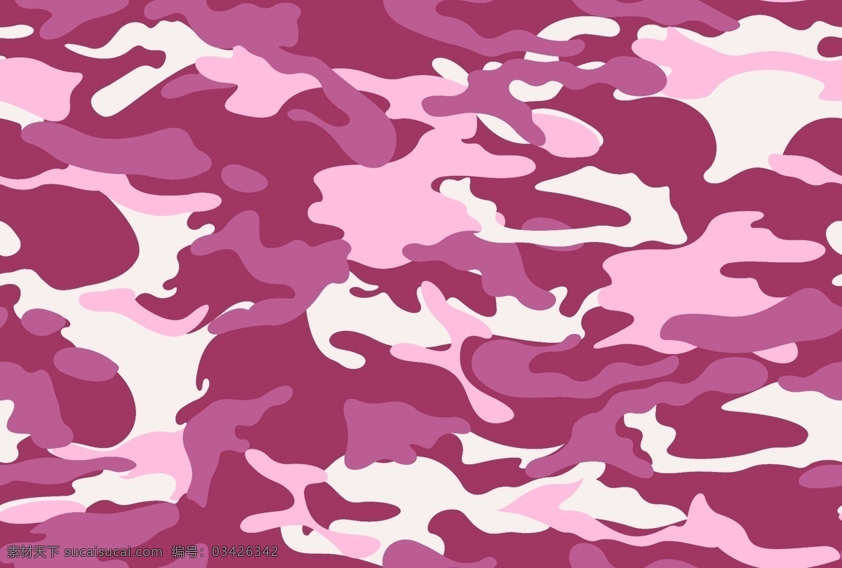 豹纹 海军纹 迷彩 色块 数码印花 印花
