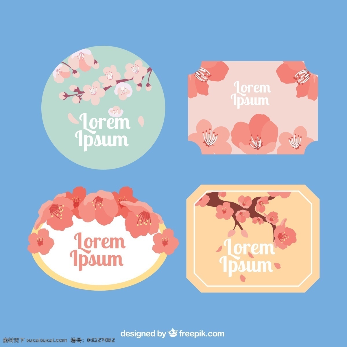 日本 古典 花卉 徽章 日本花卉徽章 古典花卉徽章 花卉徽章