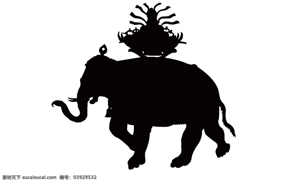 藏族 大象 剪影 矢量大象 卡通大象 象 动物 卡通插画 儿童插画 矢量插画 矢量动物 矢量卡通 卡通矢量 可爱动物 动物素材 藏族文化 艺术动物 佛教 西藏吉祥物 动物黑白剪影