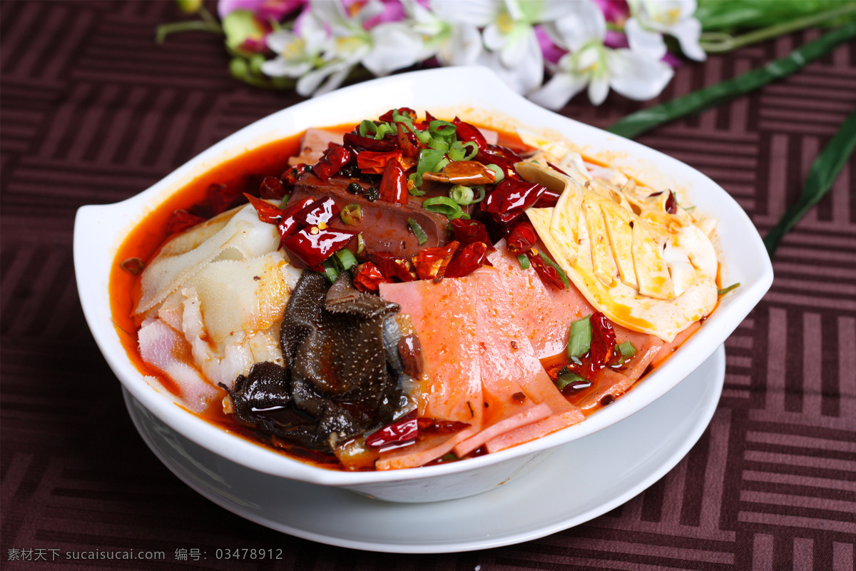毛血旺圖片 美食 傳統(tǒng)美食 餐飲美食 高清菜譜用圖