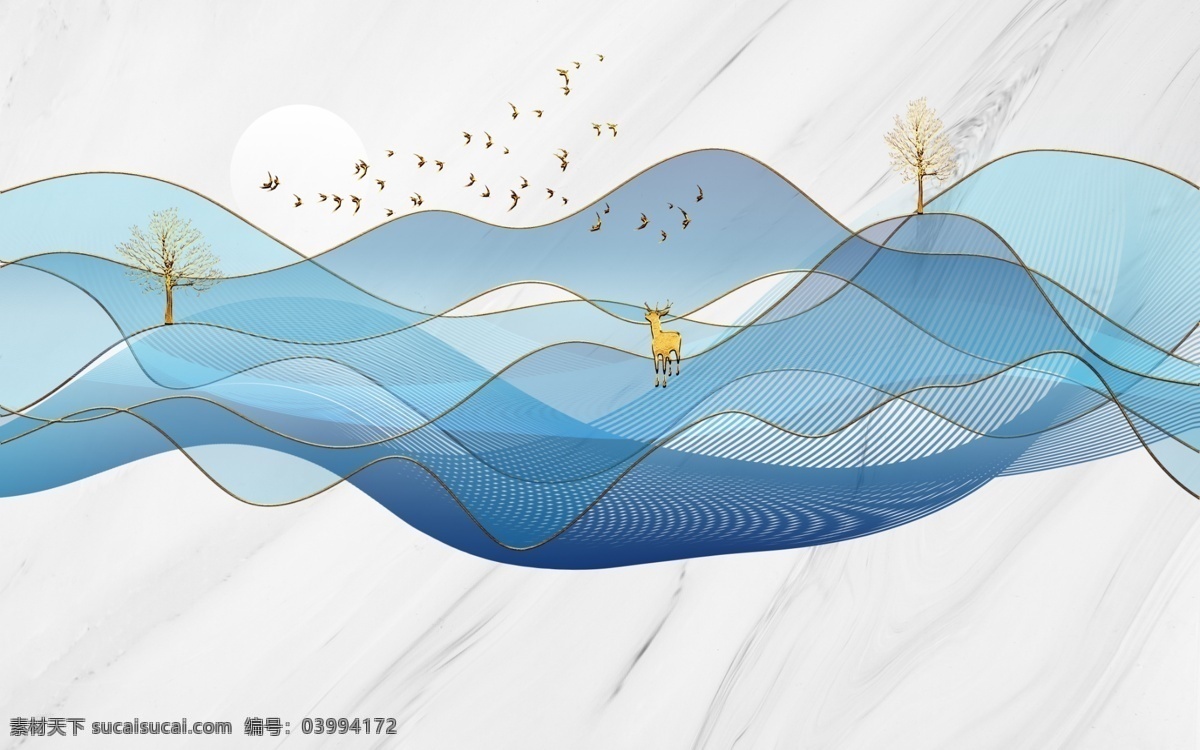 國風(fēng) 復(fù)古 墻 貼 畫 壁畫 背景 墻貼 墻畫 古風(fēng)背景 分層