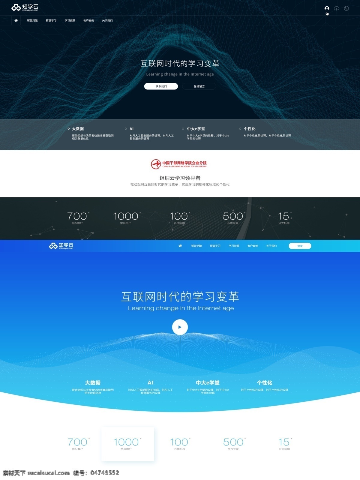 企業(yè)網(wǎng)站 科技 banner 簡(jiǎn)潔版 首頁 web 網(wǎng)站模板 分層