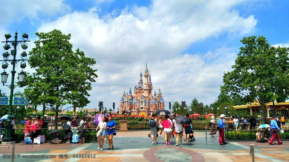 迪士尼乐园 上海 迪士尼 魔法城堡 建筑 乐园 童话 主题乐园 旅游摄影 国内旅游