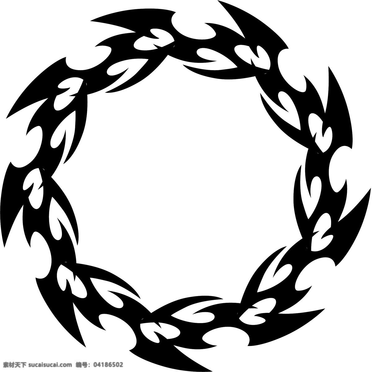 輪 形 火焰 其他矢量圖 矢量圖 輪形火焰 矢量 花紋 花邊 底紋 邊框 花紋花邊
