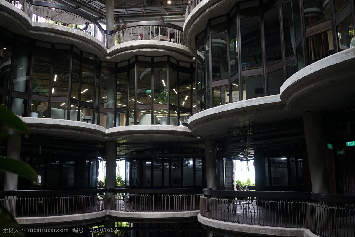 南洋 理工大学 学习中心 内景 南洋理工大学 绿色建筑 新加坡 现代建筑 教育建筑 学校 建筑园林 建筑摄影