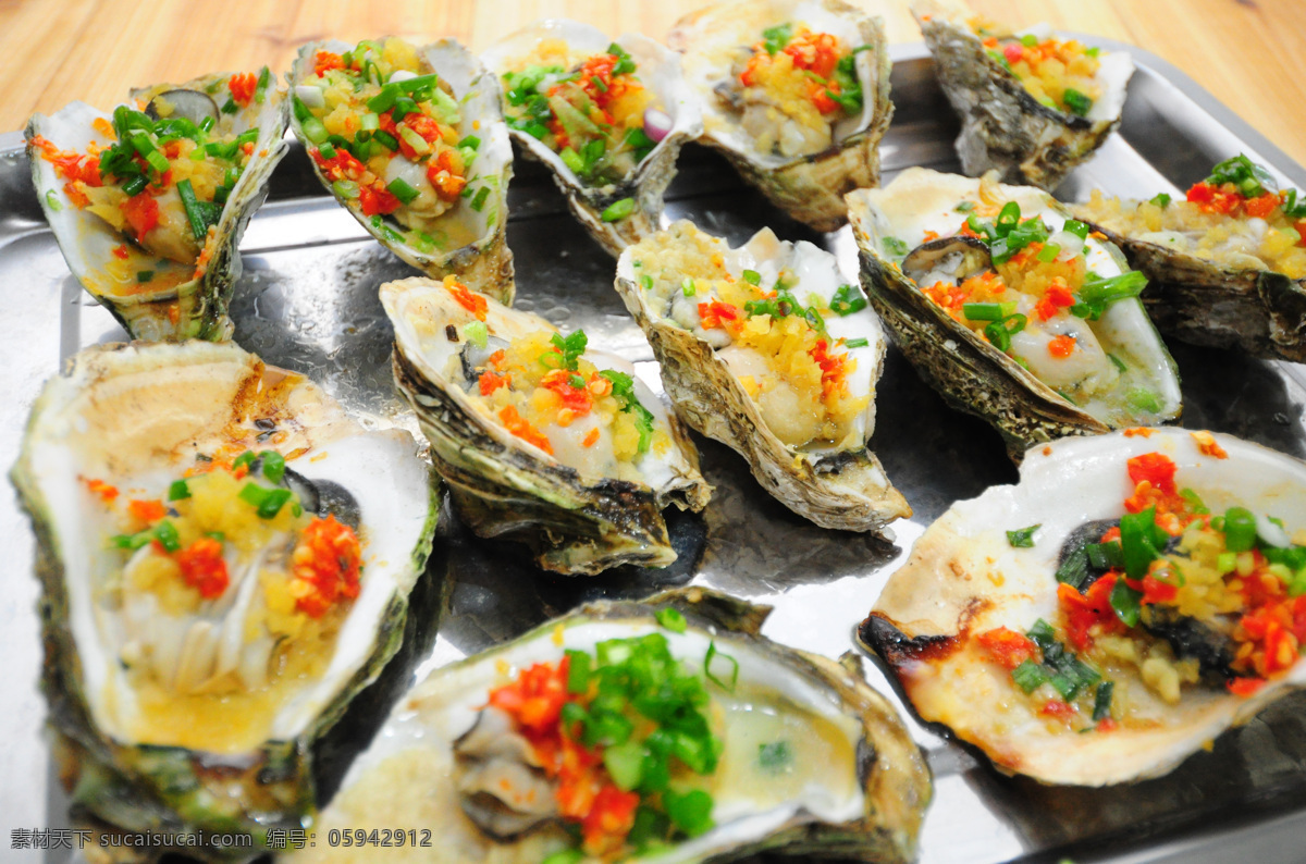 生蠔 海鮮 海魚 扇貝 螃蟹 蝦 鮑魚 餐飲美食 食物原料 魷魚