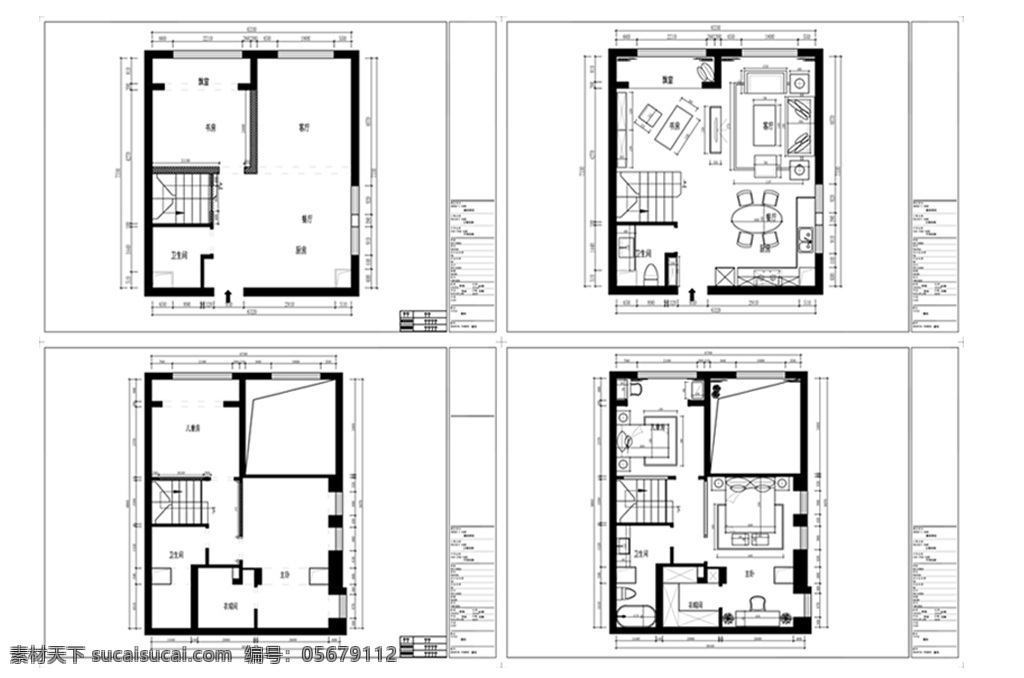 cad 單身 公寓 戶型 施工 圖紙 cad平面圖 裝飾裝修 室內(nèi)設計 單身公寓設計 平面 方案