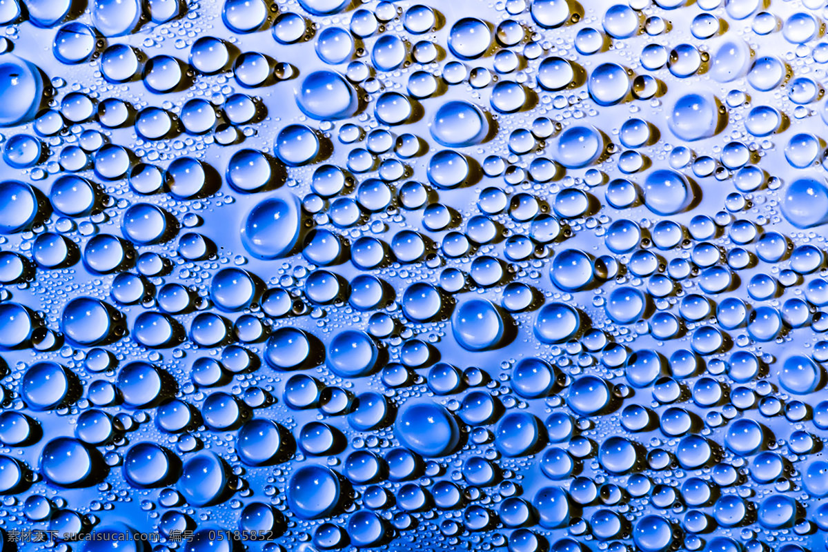 蓝色 海报 水滴 背景图 图片设计