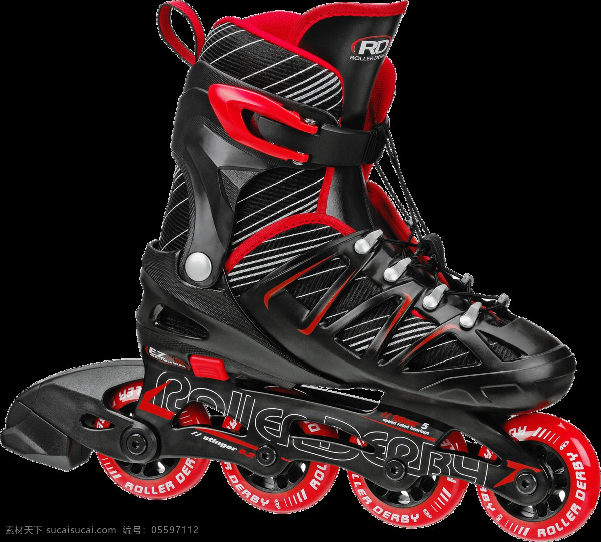 黑色 红色 四轮 溜冰鞋 免 抠 透明 滑冰鞋素材 滑冰鞋图片 海报