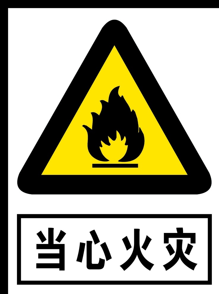 當(dāng)心火災(zāi)圖片 標(biāo)識(shí) 標(biāo)示 標(biāo)示牌 標(biāo)識(shí)牌 廣告