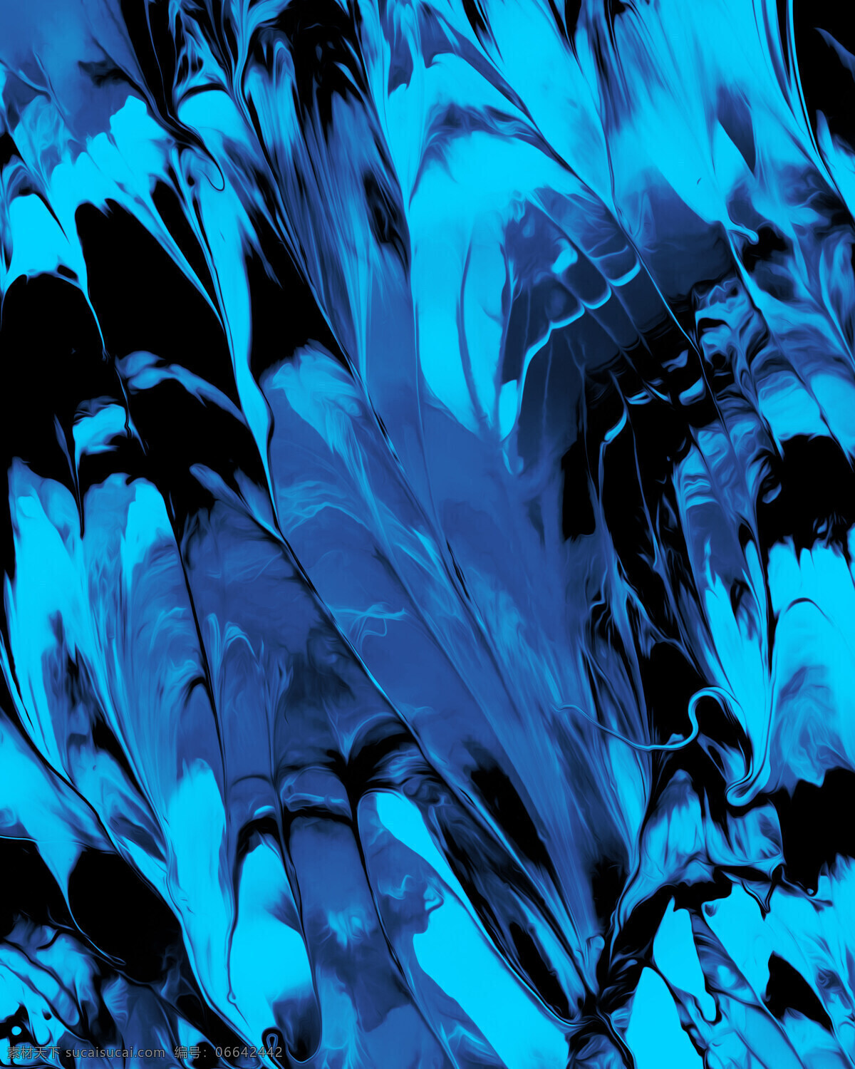蓝色 绚丽 抽象 背景图片 蓝色背景 绚丽抽象 抽象背景 线条 油画纹理 液态流体 底纹边框 背景底纹