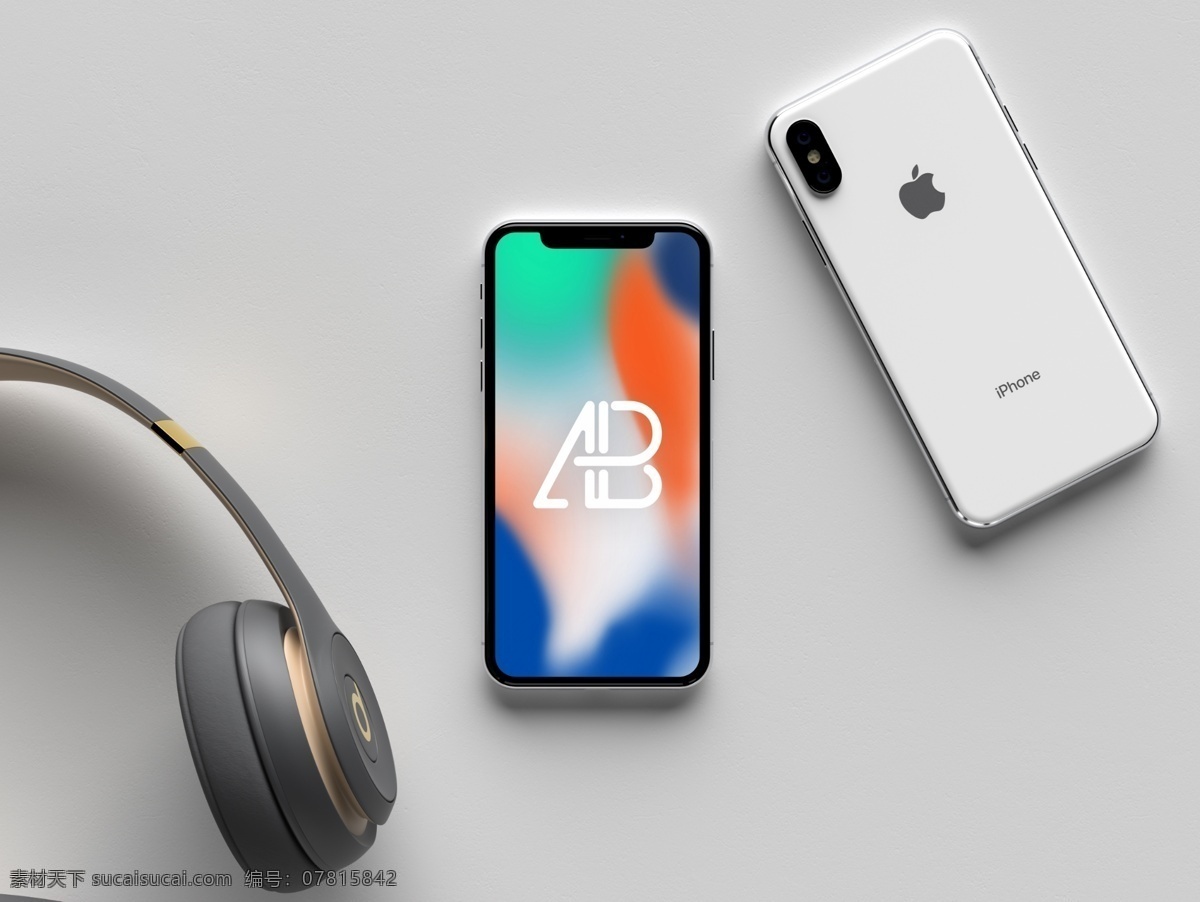 iphone 手機(jī) 樣機(jī) 功能展示 蘋(píng)果手機(jī) x 分層