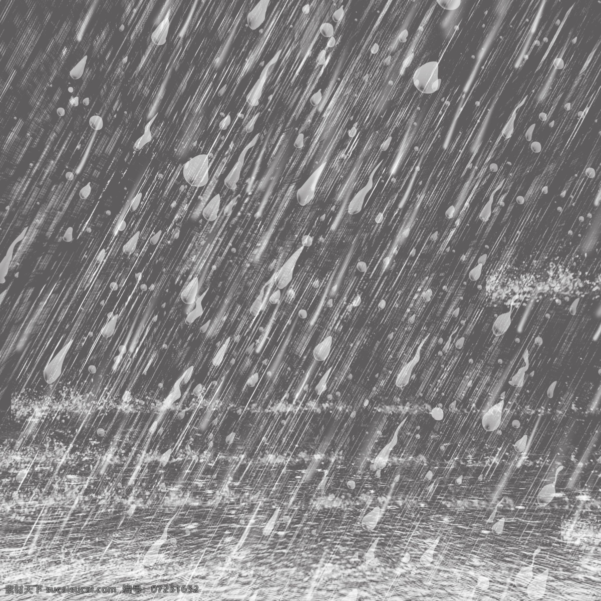 雨滴 雨點 清新 元素 白色 大雨 暴風雨 垂直線條 下雨 下雨效果 雨天 陰天 天氣 清新雨點 雨滴底紋 無縫底紋 清新底紋