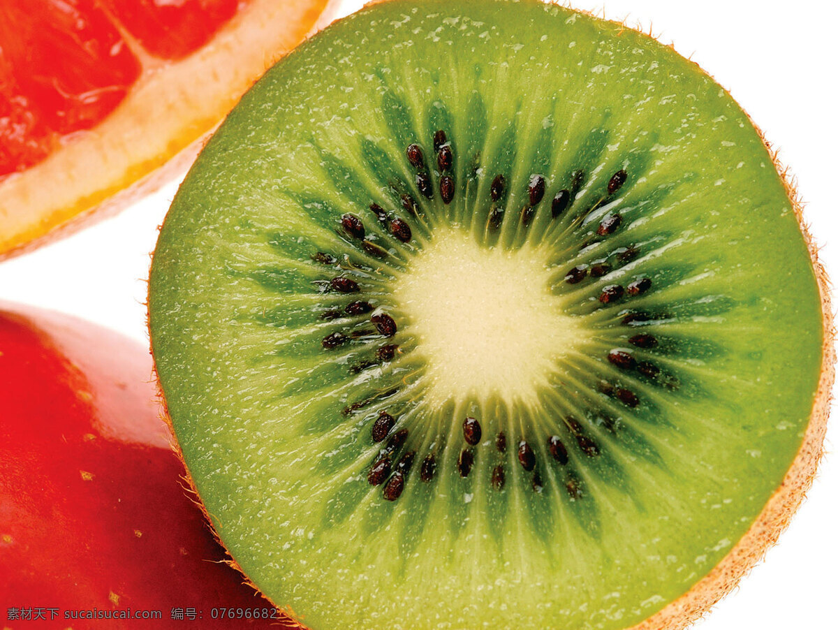 水果写真 水果 弥猴桃 餐饮美食 摄影图库 生物世界