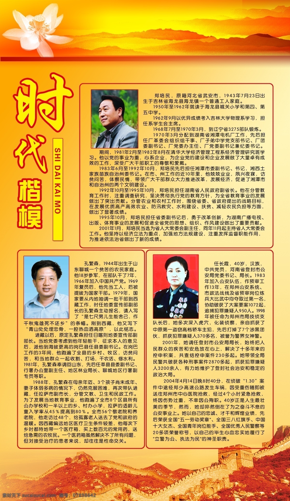 時代楷模 楷模 人物 任長霞