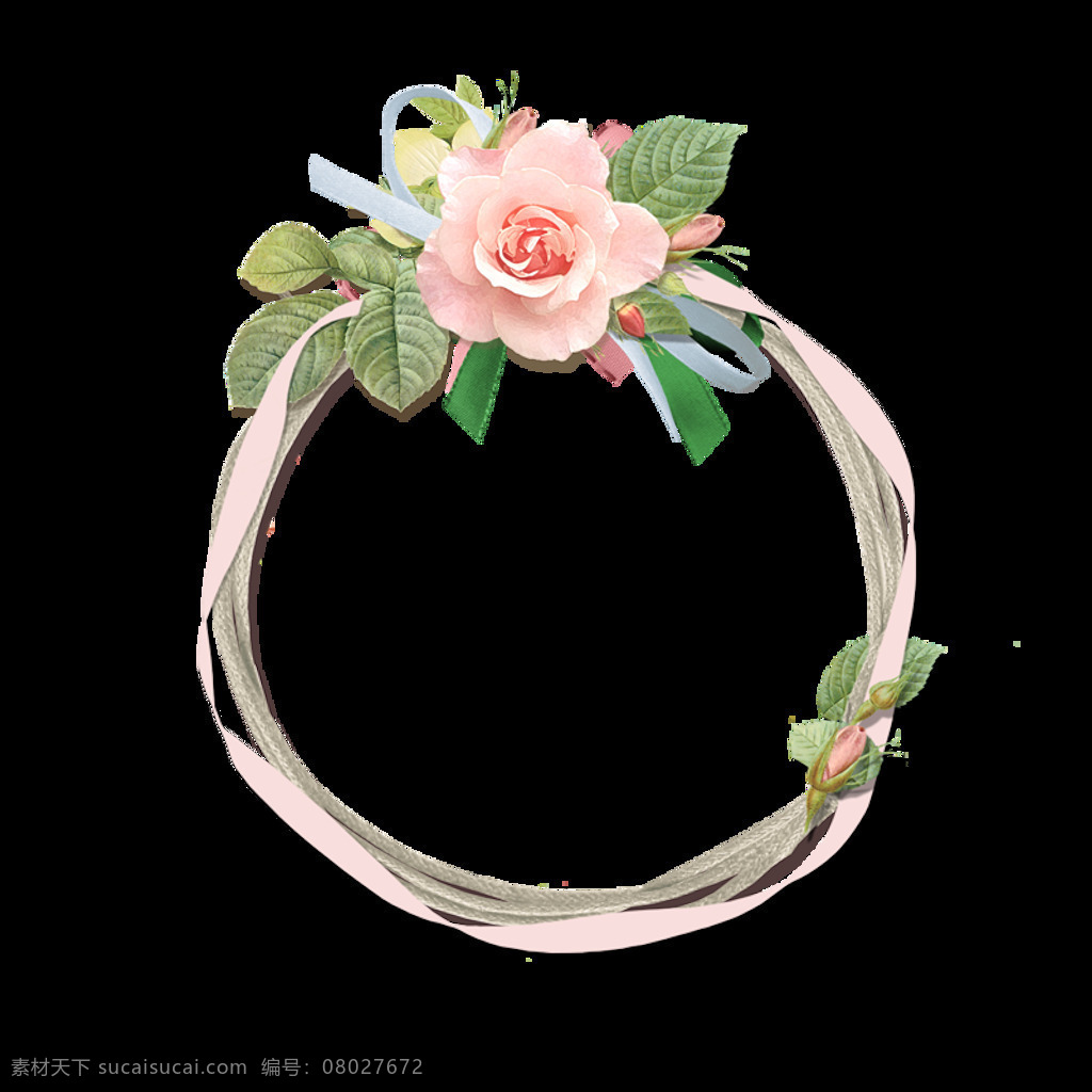 花朵頭飾 花朵 飾品 裝飾 設(shè)計元素