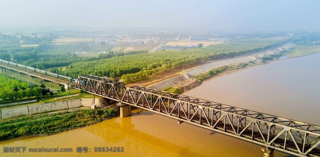 济南 黄河 上 铁路 大桥 济南黄河 铁路大桥 旅游摄影 国内旅游