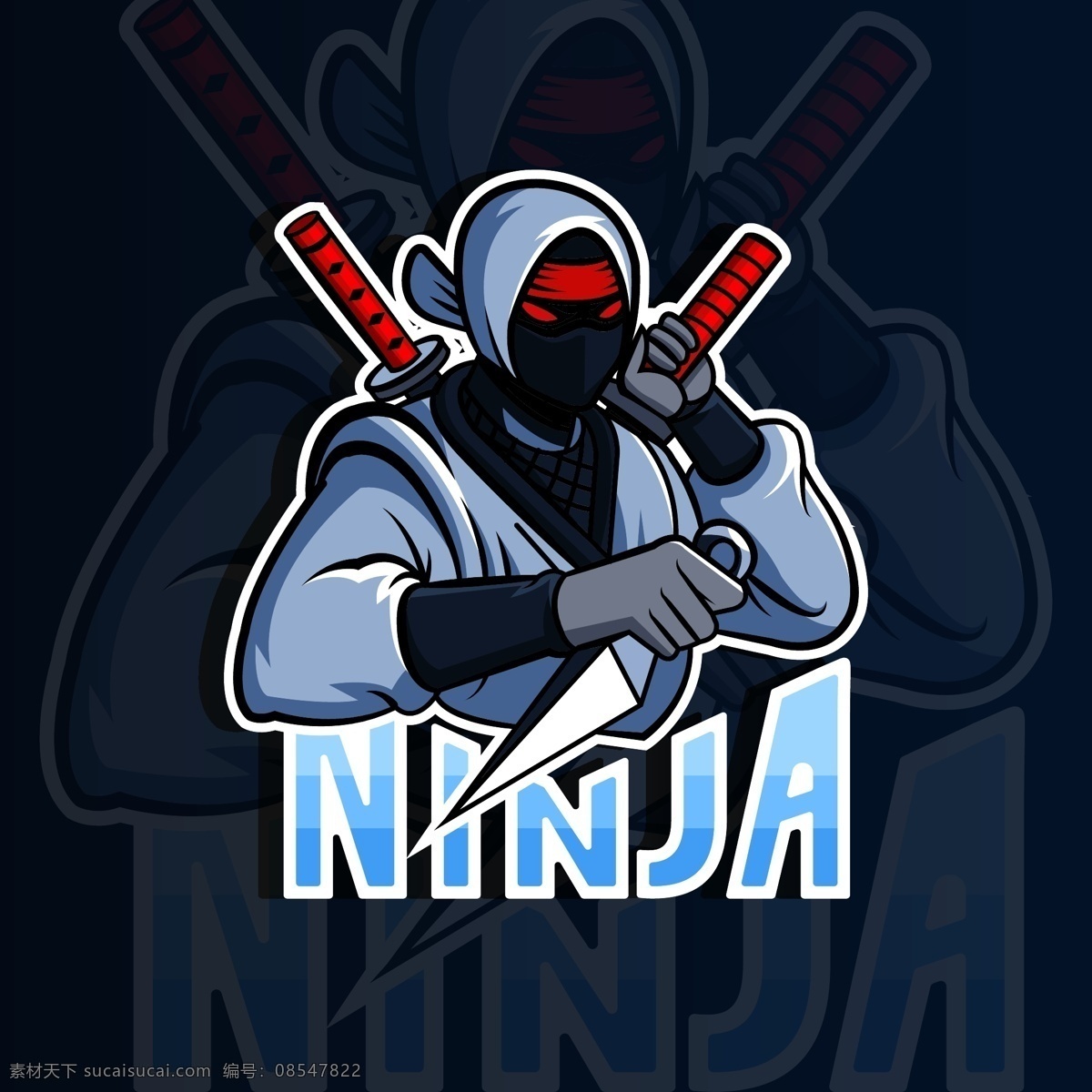 忍 标志 矢量 素材图片 忍者标志矢量 忍者标志素材 忍者标志 忍者 ninja 电玩竞技标志 共享设计矢量 标志图标 其他图标