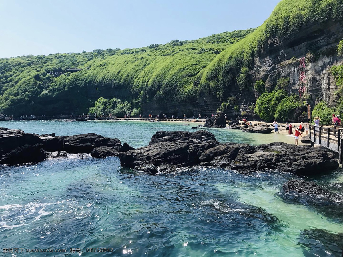 北海 潿洲島 海邊 巖石 海島 旅游攝影 國(guó)內(nèi)旅游