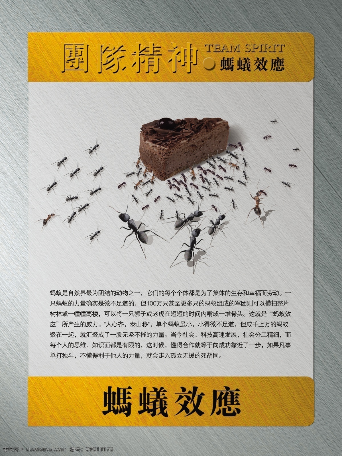 蚂蚁效应 企业文化 企业标语 企业精神 文化海报 办公室海报 会议室海报 培训室海报
