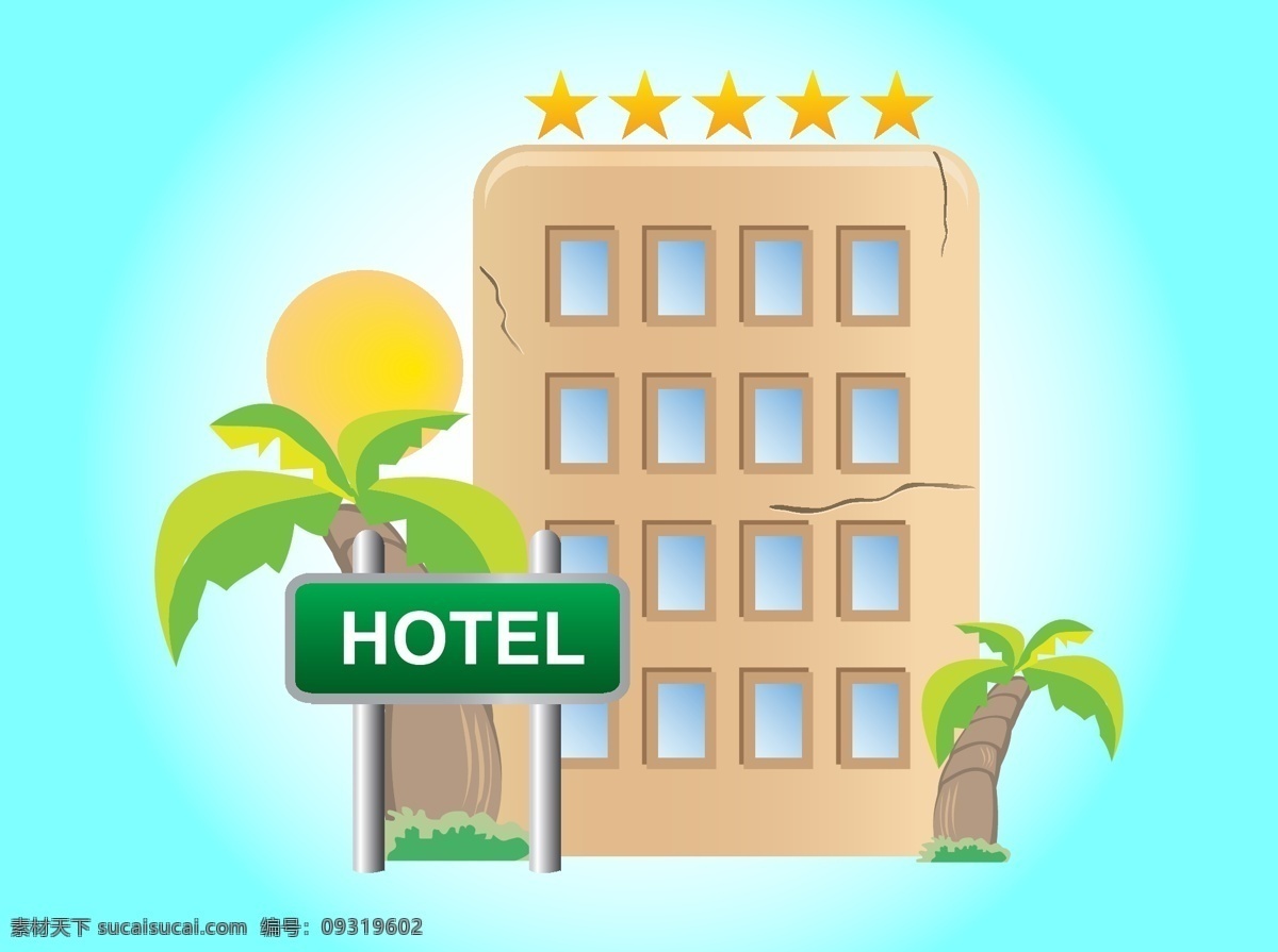 异国情调酒店 酒店 logo 图标 五星级 标志 酒店logo 建筑矢量 环境设计 建筑设计