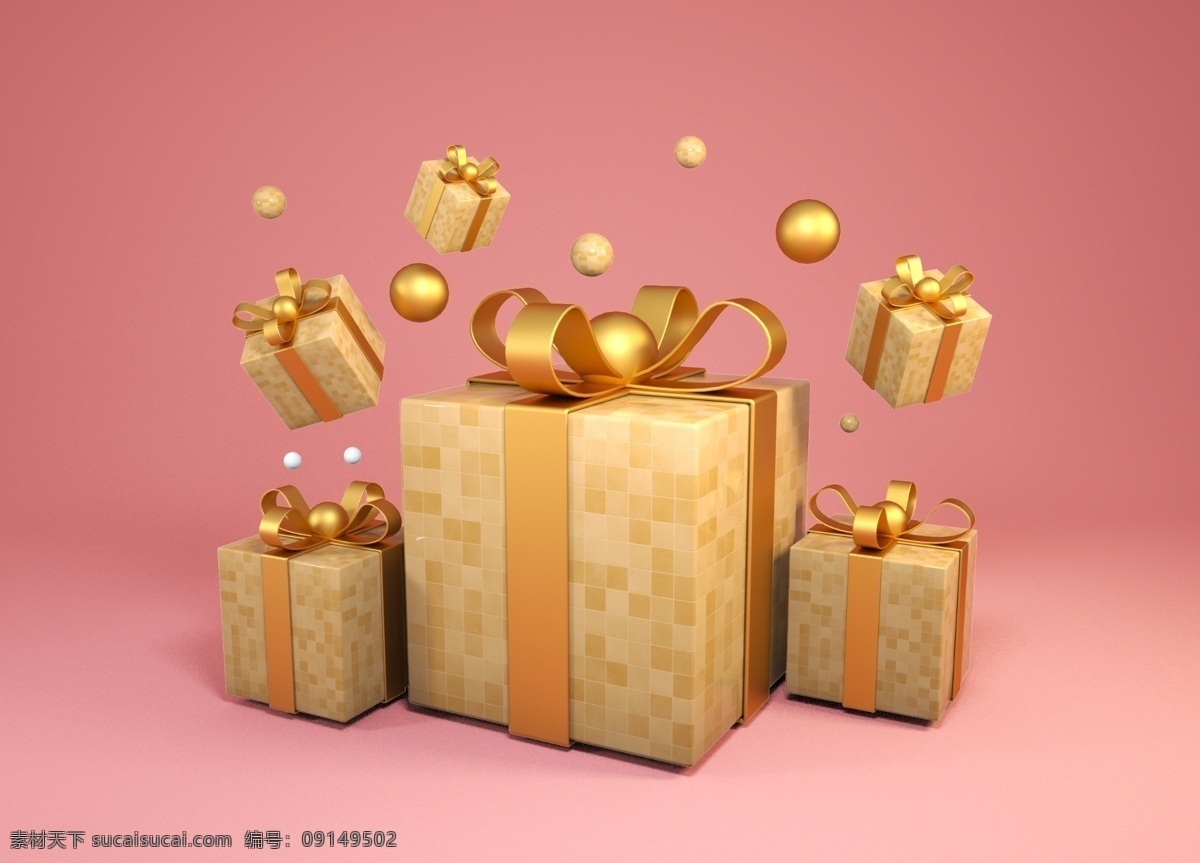 黄色 简约 小 清新 礼物 盒 装饰 元素 周年 背景 生日 空 弓 庆典 圣诞 剪贴 色彩 事件 礼品 节日