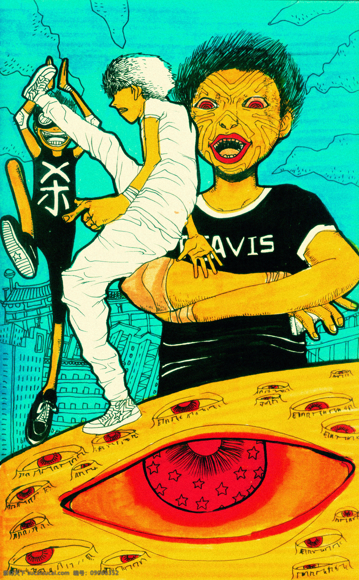 turmoil of 插畫(huà)集 概念畫(huà) 亂之插畫(huà)集 藝術(shù)畫(huà) illustration