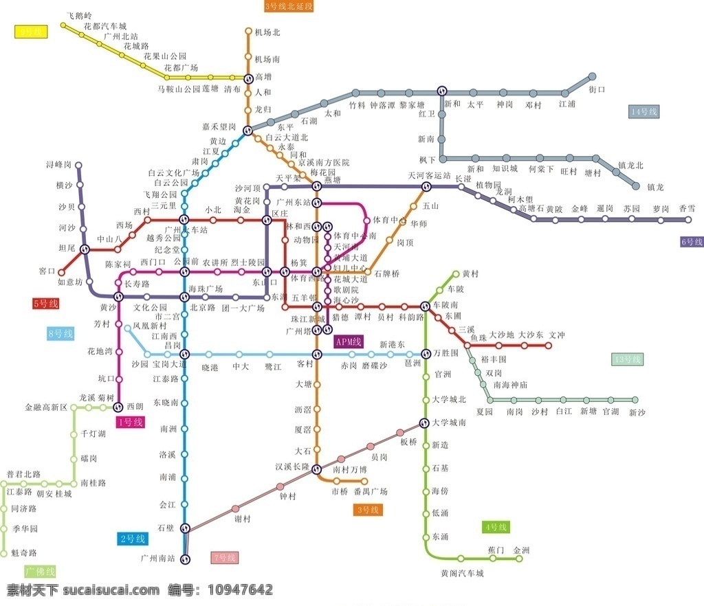 最新 广州 地铁 图 分布图 高校分布图 广州地铁 2018地铁 广州高校图 建筑设计 现代科技 交通工具 标志图标 公共标识标志