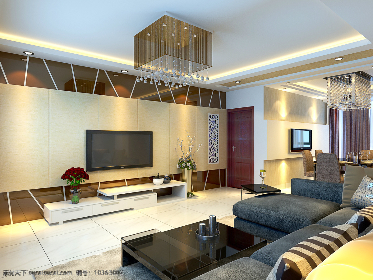 3d設(shè)計(jì) 3d作品 電視背景墻 吊燈 家裝客廳 客廳 沙發(fā) 家裝 設(shè)計(jì)素材 模板下載 中式 裝飾素材