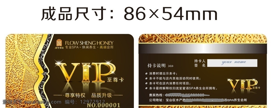 美容 養(yǎng)生 會(huì)所 vip 至尊 卡 矢量圖 改變背景顏色 x6 版本 美容會(huì)所 養(yǎng)生會(huì)員卡 名片卡片